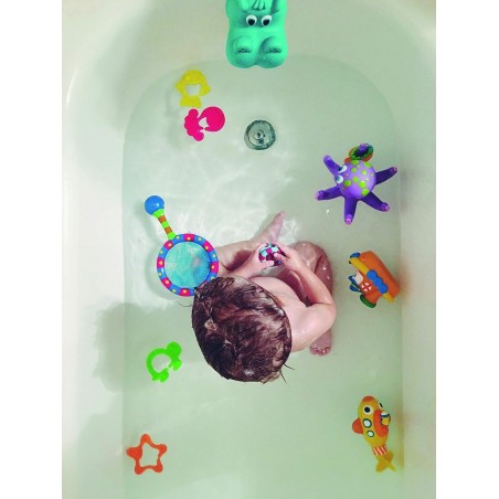 NUBY jouet de bain (filet pour le bain avec 4 jouets)+18mois