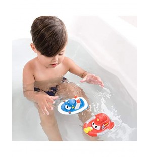 NUBY Bateau Arroseurs pour le bain 6m+ - Rouge