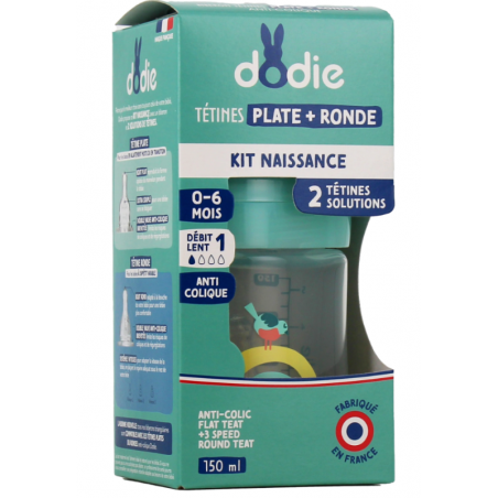 DODIE biberon Sensation+ Cache Cache 0-6M | 150 ml