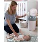 TOMMEE TIPPEE Poubelle à couches Anti-Odeur Twist & Click - Rose