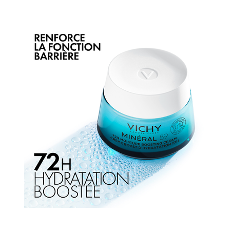 Vichy Minéral 89 crème Boost d'hydratation 72H | 50 ml