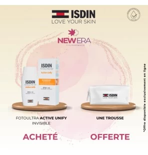 ISDIN OFFRE FOTOULTRA Active Unify fusion fluide invisible spf 50 | 50 ml