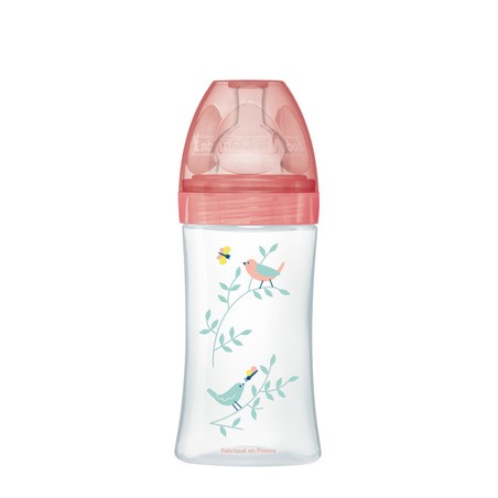 DODIE  Biberon  SENSATION+ JARDIN -270ml débit Moyen