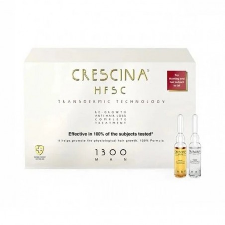 CRESCINA Transdermic 1300 Re-Growth and Anti-Hair Loss Homme