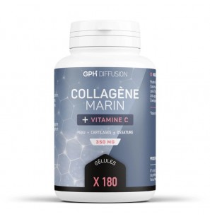 GPH DIFFUION Collagène Marin + Vitamine C 350 mg  | 180 gélules