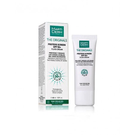 MARTIDERM PROTEOS SCREEN SPF 50+ fluide crème | 40 ML