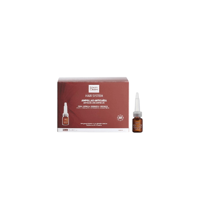 MARTIDERM Hair System Ampoules antichute| 28 ampoule