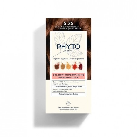 PHYTO COLOR N° 5.35 châtin claire chocolat