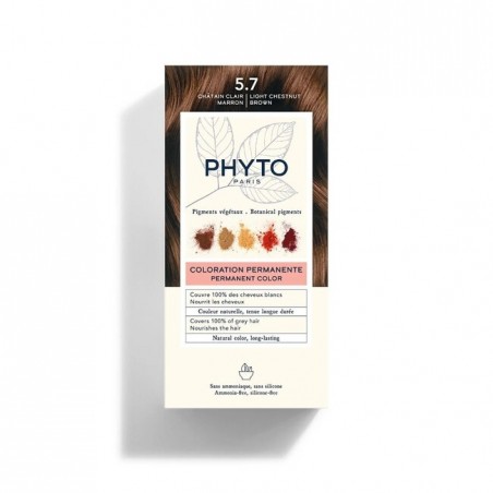 PHYTO COLOR N° 5.7 châtin claire marron