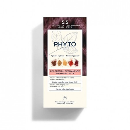 PHYTO COLOR N° 5.5 CHÂTAIN CLAIR ACAJOU