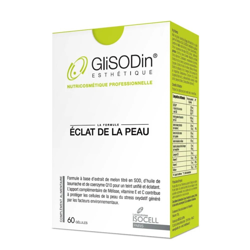 ISOCELL GLISODIN Eclat de la peau | 60 gélules