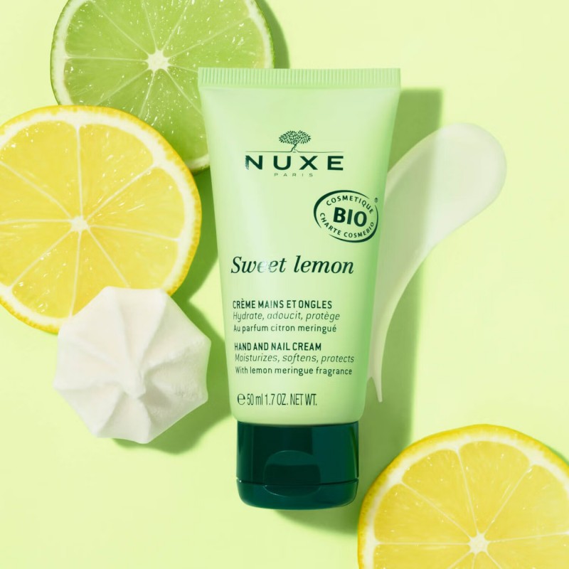 NUXE SWEET LEMON Crème mains et ongles bio | 50 ml