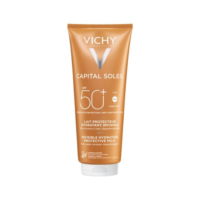 VICHY CAPITAL SOLEIL SPF50+ LAIT PROTECTEUR HYDRATANT INVISIBLE | 300ML