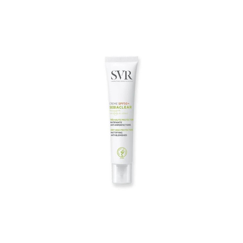 SVR SEBIACLEAR crème spf 50+ | 40 ml