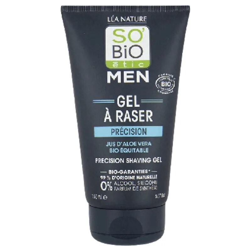 SO'BIO ETIC MEN gel à raser précision | 150ml