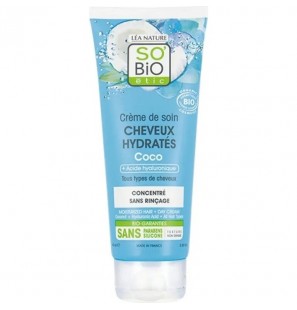 SO'BIO ETIC creme de soin cheveux hydratés | 100ml