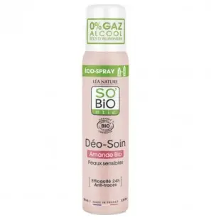SO'BIO ETIC Déo-Soin Spray à l'Amande bio | 100 ml