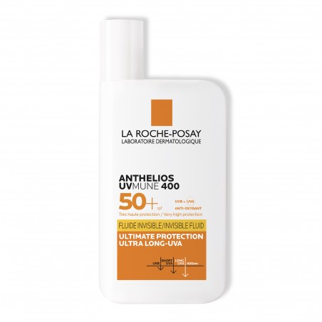 La Roche-Posay Offre Anthelios UVMune 400 Fluide Invisible Solaire SPF50+ Peau Sensible | 50ml