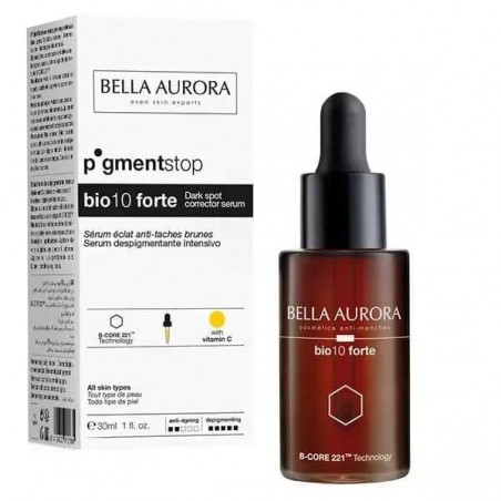 BELLA AURORA PIGMENTSTOP BIO 10 FORTE Sérum correcteur de taches brunes Tous Types de peau | 30 ml