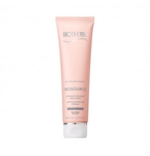 BIOTHERM BIOSOURCE NETTOYANT MOUSSANT ADOUCISSANT PEAUX SÈCHES 150ML