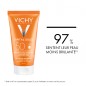 Vichy Capital Soleil Émulsion Anti-Brillance Toucher Sec SPF50 Peau Sensible Mixte à Grasse | 50ml