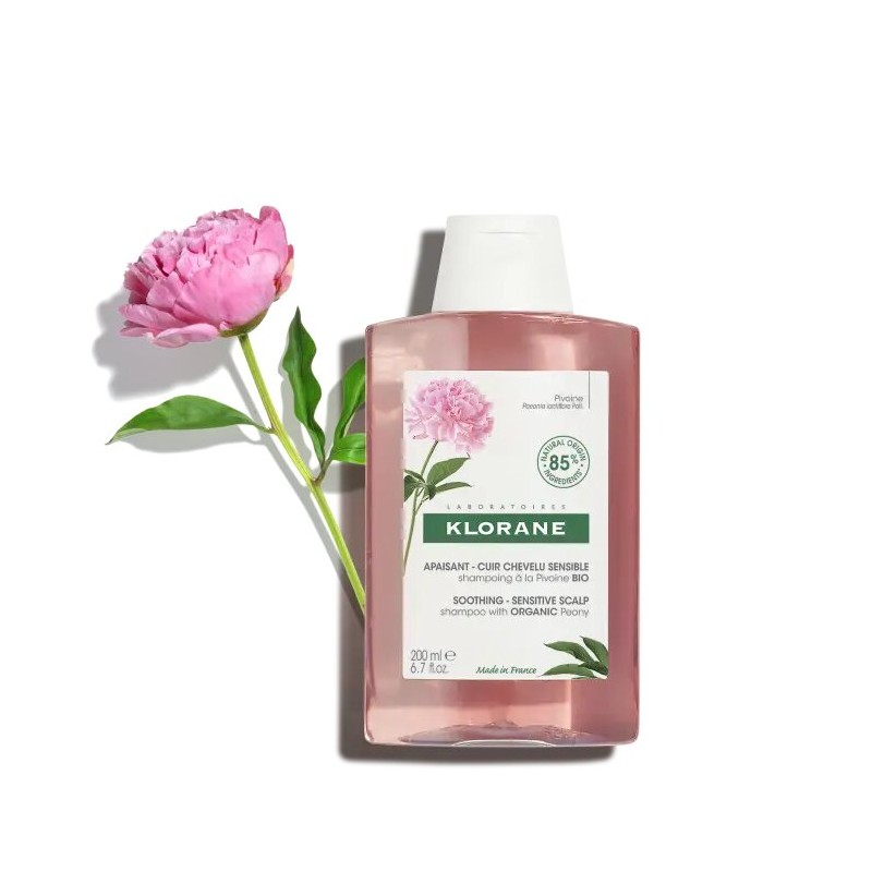 KLORANE shampoing à la pivoine bio |  200ml