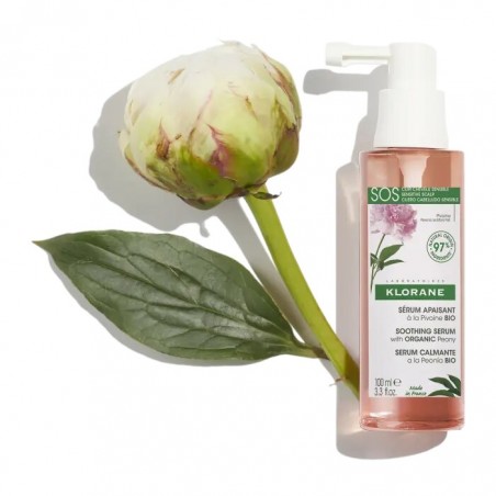 KLORANE sérum apaisant à la pivoine bio | 100ml