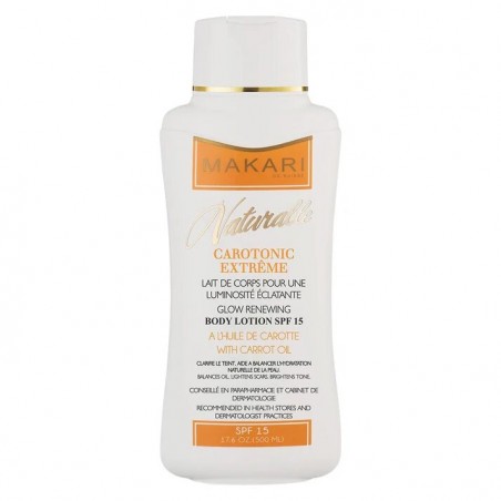 MAKARI carotonic extrême lait corps spf15 | 500ml