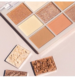 MUA 15 SHADE EYESHADOW PALETTE - SOFT NUDES