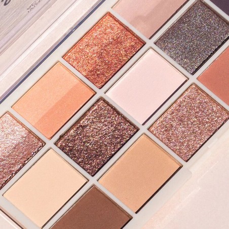 MUA 15 SHADE EYESHADOW PALETTE - BLUSH NUDES