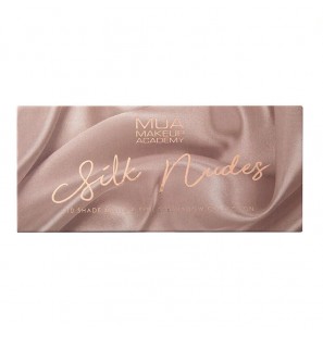 MUA SILK NUDES 10 SHADE EYESHADOW PALETTE