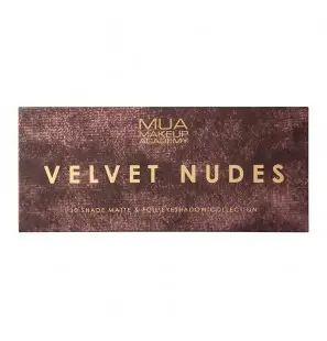 MUA VELVET NUDES 10 SHADE EYESHADOW PALETTE