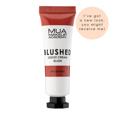 MUA BLUSHED LIQUID CREAM BLUSHER - ROUGE NOIR