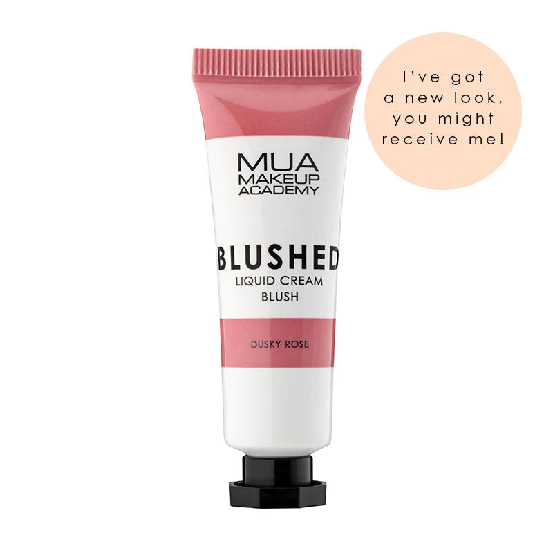 MUA BLUSHED LIQUID CREAM BLUSHER - DUSKY ROSE