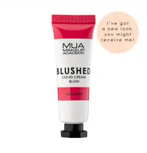 MUA BLUSHED LIQUID CREAM BLUSHER - RAZZLEBERRY