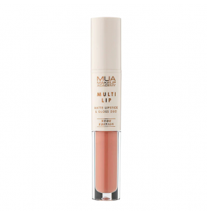 MUA LIPSTICK & GLOSS DUO - CARAMEL