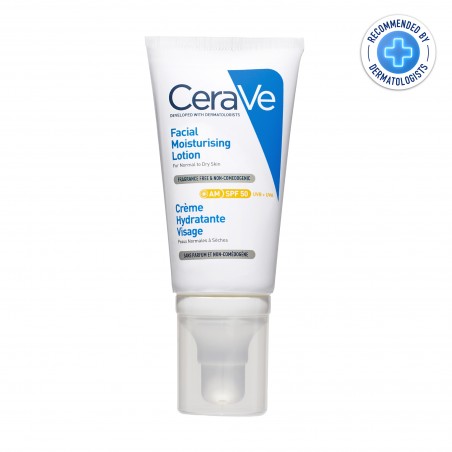 CeraVe Offre crème hydratante visage SPF50 52ml + Crème Hydratante Visage | 52ml