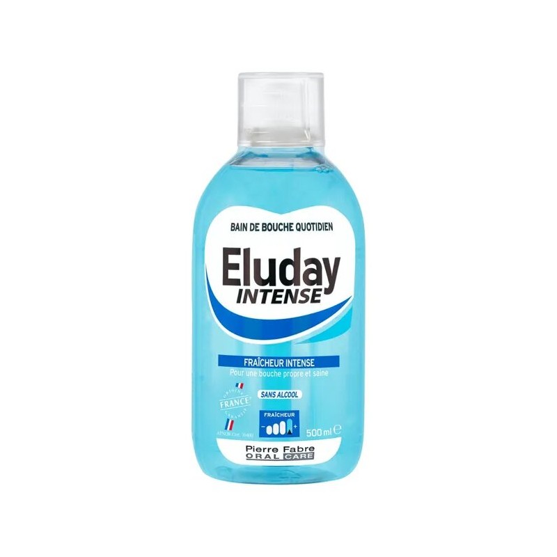 Eluday Bain de Bouche Fraicheur Intense |500 ml