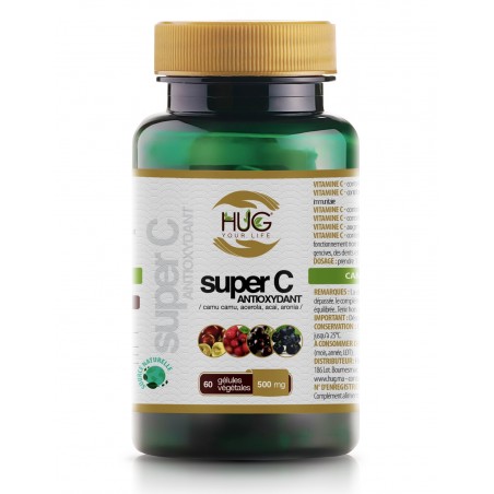 HUG Super C anti oxydant | 60 capsules