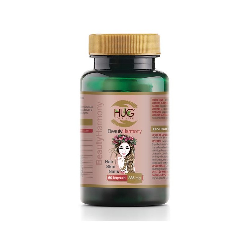 HUG beaute harmonie cheveux peau et ongle 900mg | 60 GELULES