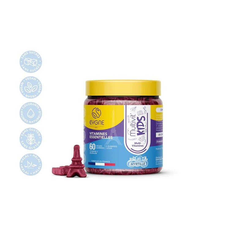 CYGNE PARIS Multivit Kids | 60 gummies vegan