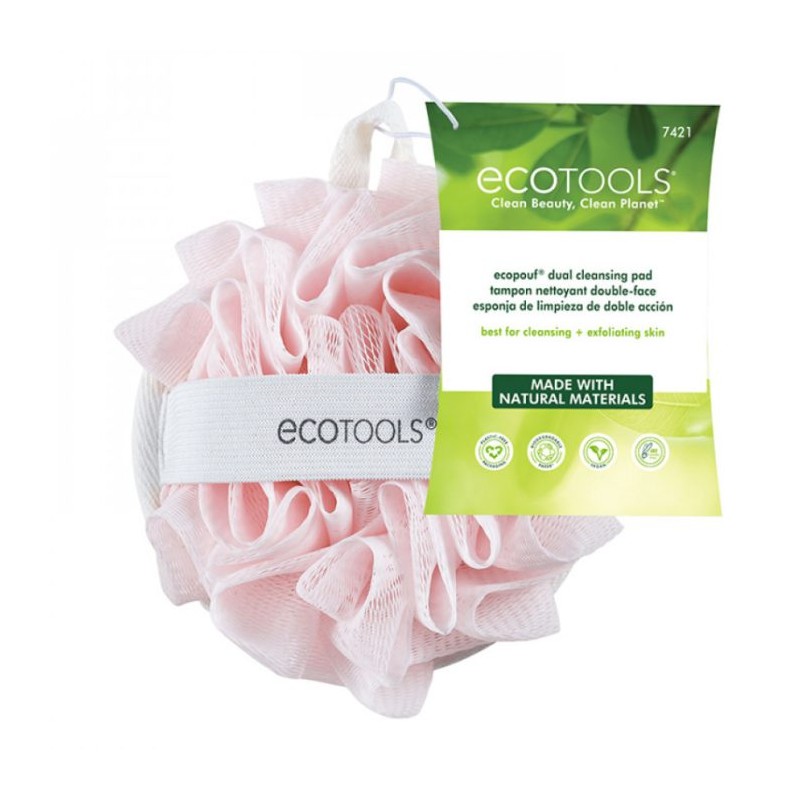 ECOTOOLS ECOPOUF TAMPON DE NETTOYAGE DOUBLE