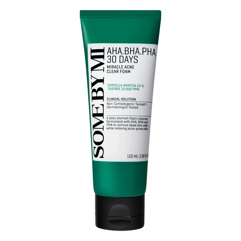 SOME BY MI AHA-BHA-PHA 30 DAY MIRACLE ACNE CLEAR FOAM | 100 ML