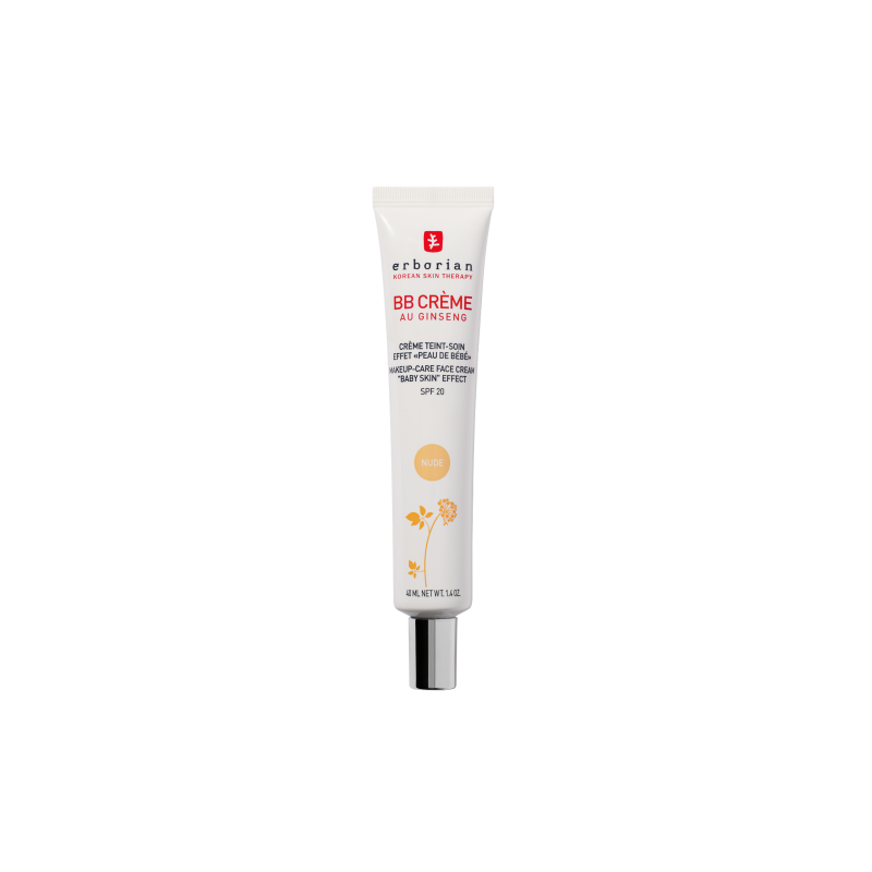 ERBORIAN BB Crème au Ginseng Doré Spf 20 | 40 ml