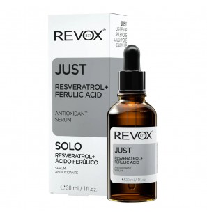 REVOX JUST Resvératrol + Acide Férulique Sérum | 30 ml