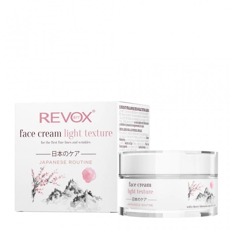 REVOX JAPANESE RITUAL Face cream light texture 50ml