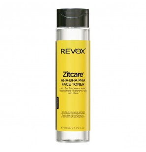 REVOX ZITCARE AHA.BHA.PHA. ACTIVE FACE TONER, 250ml