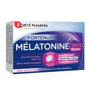 FORTÉ PHARMA Forté Nuit Mélatonine 1900 Flash | 30 comprimés