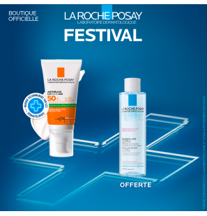 La Roche-Posay Offre Anthelios UVMune 400 Oil Control Gel Crème Solaire Invisible | Peaux Normales À Mixtes | 50ml