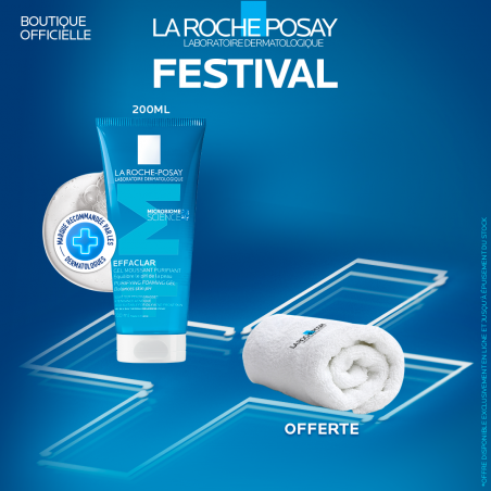 La Roche-Posay Offre Effaclar Gel Moussant Peau Grasse Acnéique | 200ml